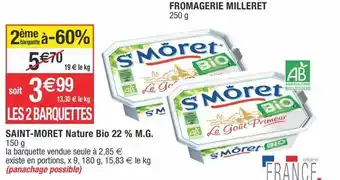 Cora x Carrefour Fromage st moret offre