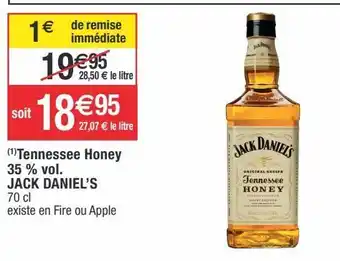 Cora x Carrefour Whisky jack daniel's offre