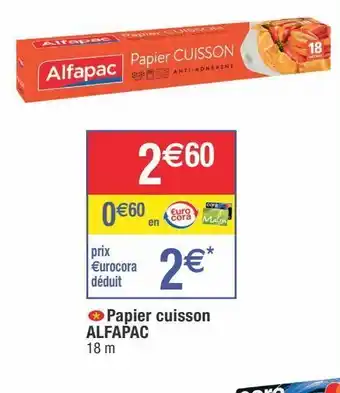 Cora x Carrefour Papier thermique offre