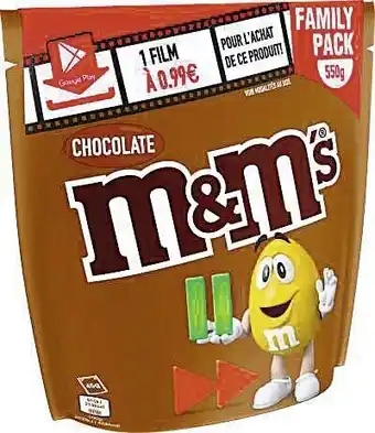 Casino Supermarchés M&M’S Chocolat offre