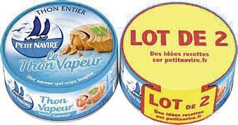 Casino Supermarchés Thon vapeur naturel offre