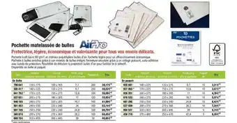 Hyperburo Pochette matelassée de bulles airpro offre