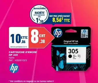 Cartouches d'encre hp 305
