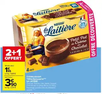 Carrefour Crèmes dessert offre