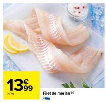 Carrefour Filet de merlan offre