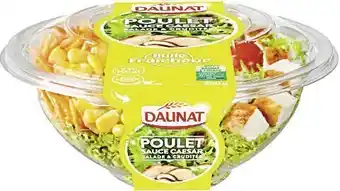 Casino Supermarchés Salade Bulle Fraîcheur Poulet sauce Caesar offre