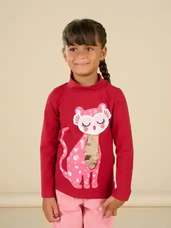 Sous-pull imprimé chat