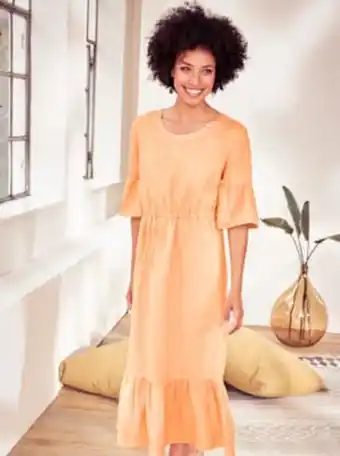 Helline Robe en lin fond de robe séparé offre