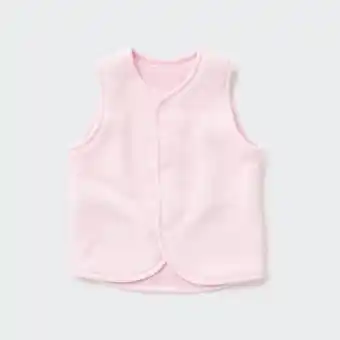 Veste réversible en polaire sans manches