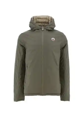 Jott - veste homme réversible bergen kaki beige