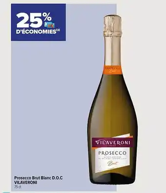 Prosecco brut blanc d.o.c. vilaveroni