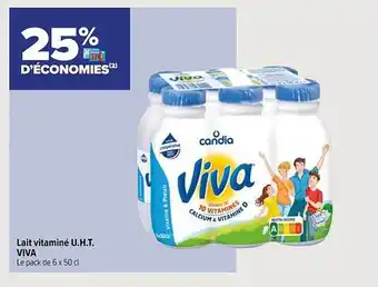 Lait vitaminé u.h.t. viva