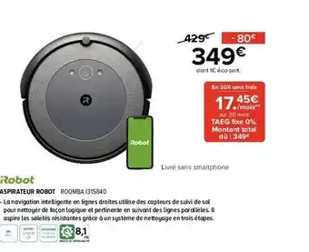 Gitem Aspirateur robot offre