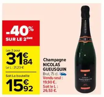 Champagne nicolas gueusquin