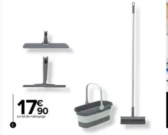 Carrefour Le kit de nettoyage offre
