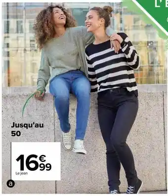 Carrefour Le jean offre