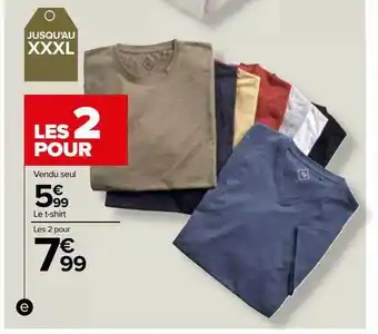 Carrefour Le t-shirt offre