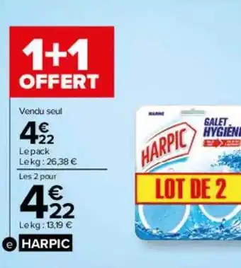 Carrefour Le pack harpic offre