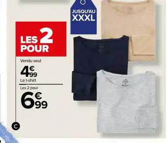 Carrefour Le t-shirt offre