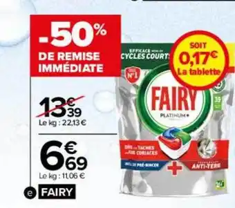 Carrefour Fairy offre