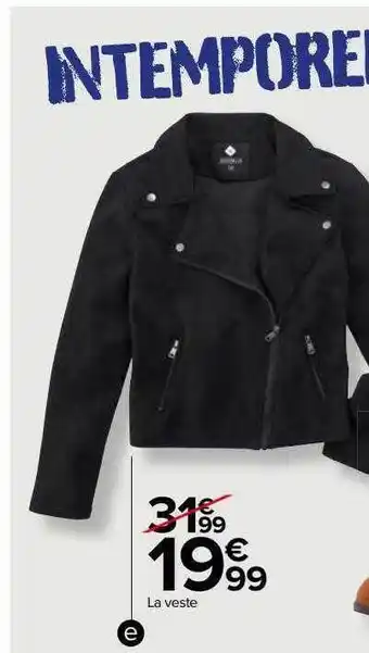 Carrefour La veste offre