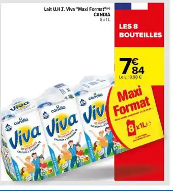 Lait u.h.t. viva