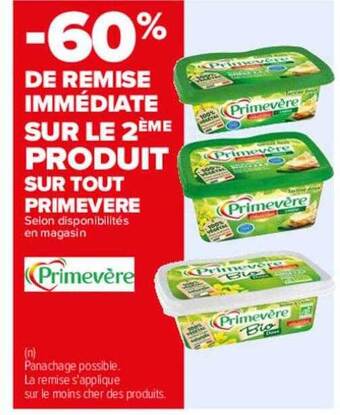 Carrefour Primevère offre