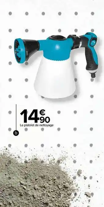Le pistolet de nettoyage