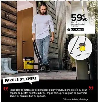 Carrefour Market L'aspirateur kärcher offre