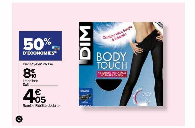 Collant discount dim carrefour