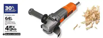 Carrefour Market La meuleuse d'angle black & decker offre