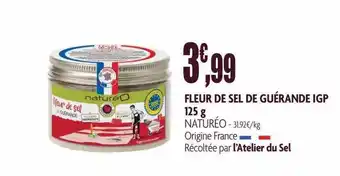 naturéO Fleur de sel de guérande igp offre