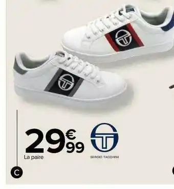 Carrefour La paire sergio tacchini offre