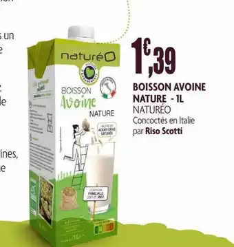 naturéO Boisson avoine nature offre