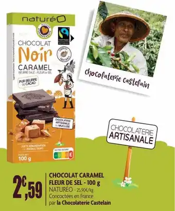 naturéO Chocolat caramel fleur de sel offre