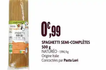 naturéO Spaghetti semi-complètes offre
