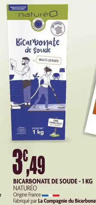 naturéO Bicarbonate de soude offre