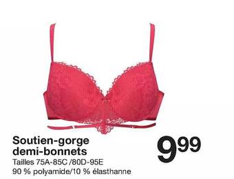 Zeeman Soutien-gorge demi-bonnets offre