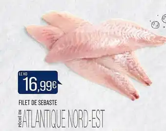 Match Filet de sebaste offre