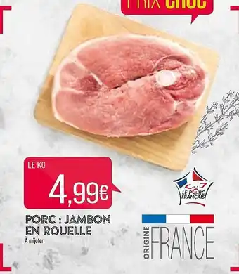 Match Porc : jambon en rouelle offre