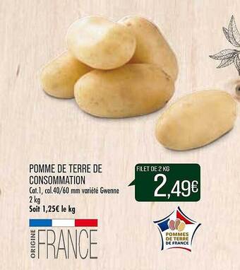 Match Pomme de terre de consommation offre