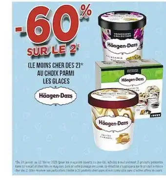 Casino Supermarchés Les glaces häagen-dazs offre