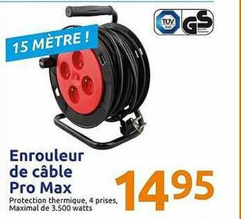 Action Enrouleur De Câble Pro Max offre