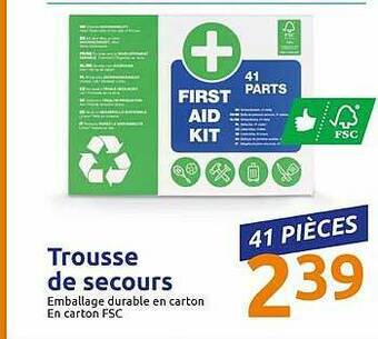 Action Trousse De Secours offre