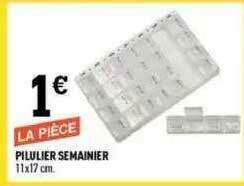 Centrakor Pilulier Semainier offre