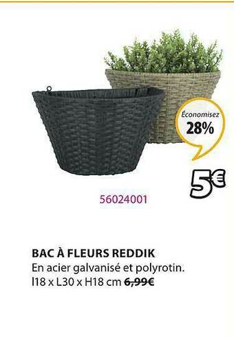 JYSK Bac à Fleurs Reddik offre