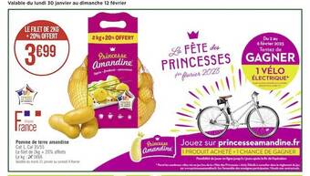 Casino Supermarchés Pomme de terre amandine offre