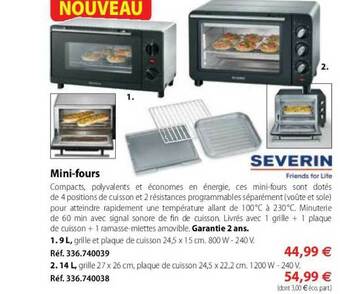 Mini-fours Severin