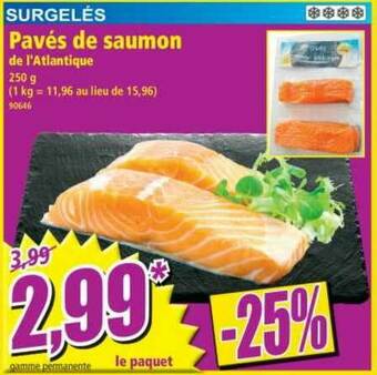 Norma Pavés De Saumon offre