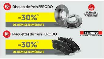 Roady Disques De Frein Ferodo, Plaquettes De Frein Ferodo offre